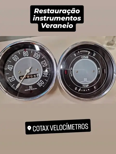 Restauração de painel Chevrolet Veraneio